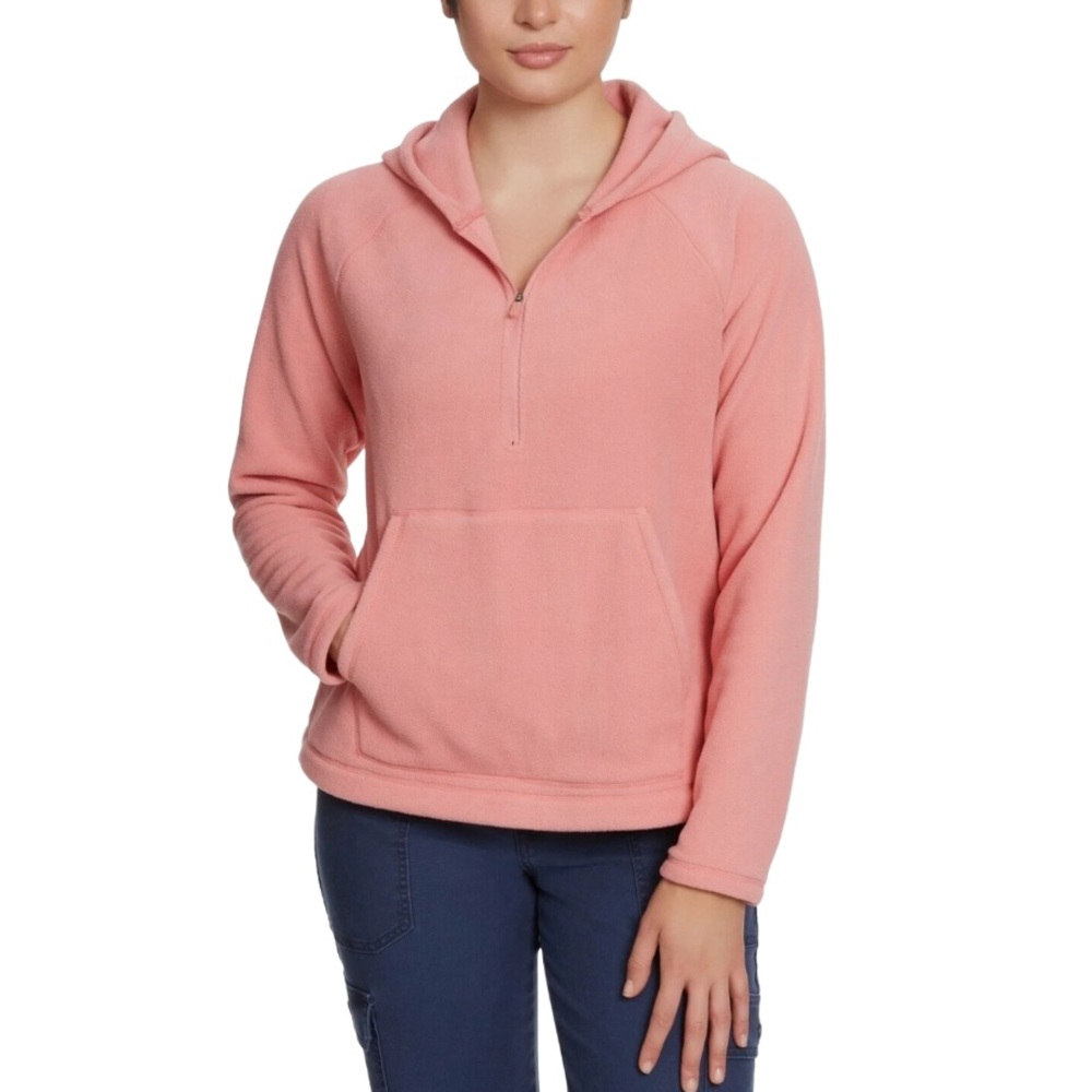 Bass Outdoor Women’s quarter Zip Fleece NWT